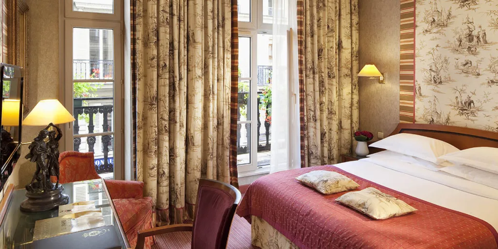 Double standard Room 1 Horset Opera Hotel Paris