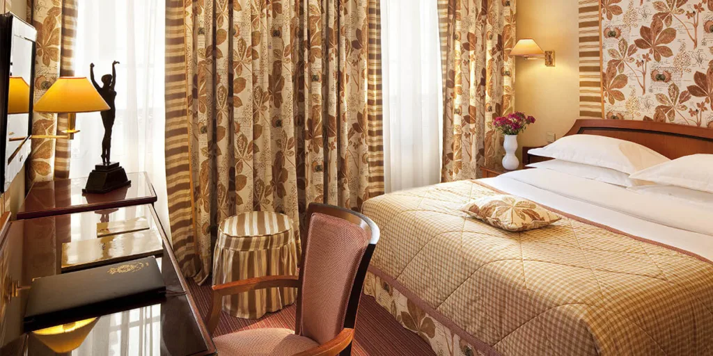 Double standard Room 2 Horset Opera Hotel Paris