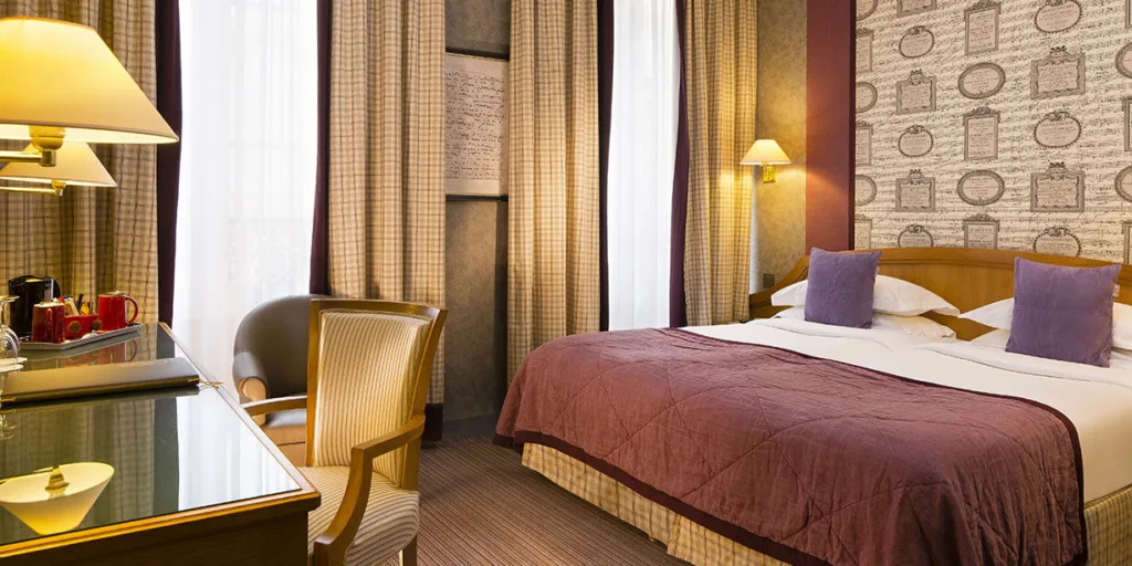 Twin Rooms 3 Horset Opera Hotel Paris